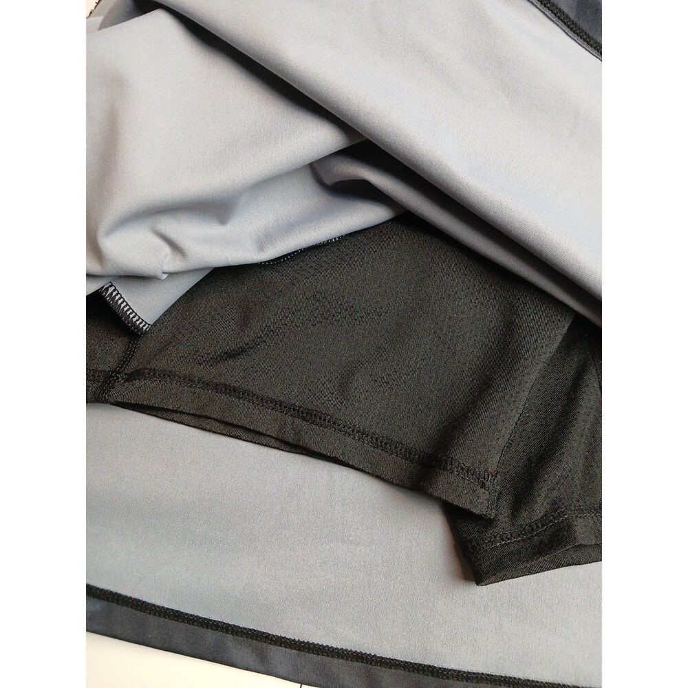 Viddia Athletic Skort Tie Dye Black/Gray Size Large Modest Stretch 19" Length - Picture 7 of 11